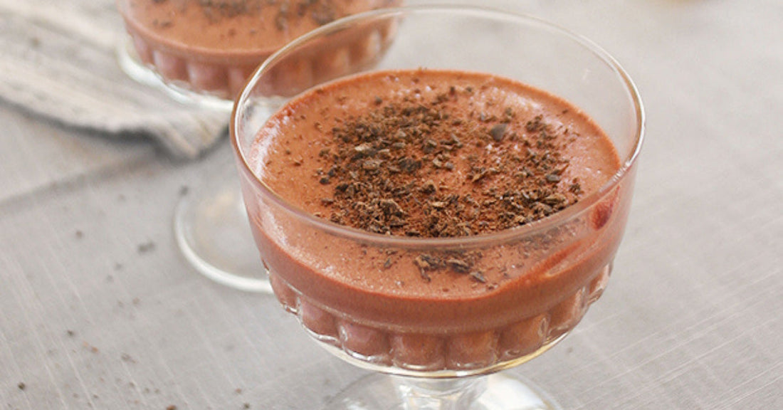 Mousse légère choco-framboise - La Boite à Grains