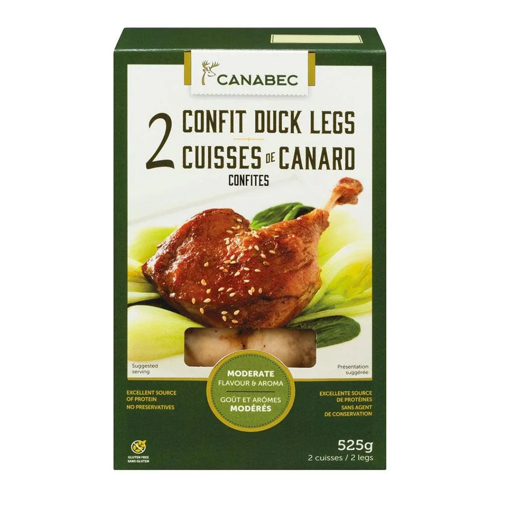 2 Cuisses de Canard Confites Canabec - La Boite à Grains