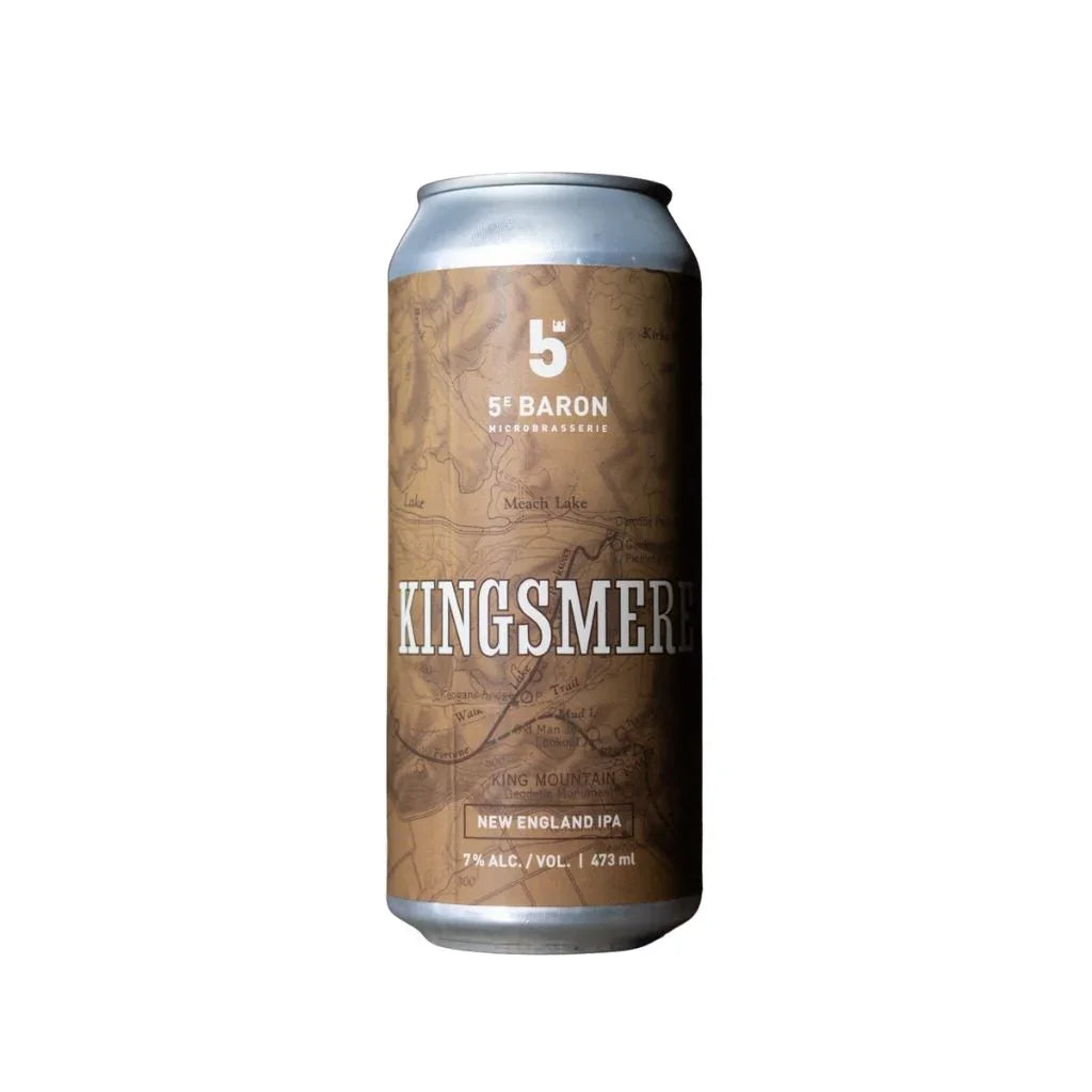 Kingsmere New England IPA 5th Baron beer - La Boite à Grains