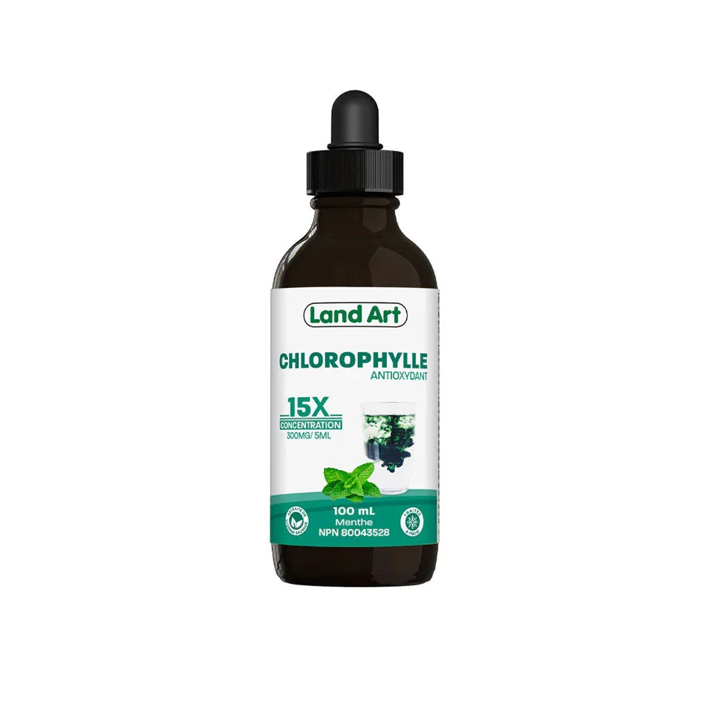 land art chlorophylle concentré 15X menthe 100 ml - La Boite à Grains