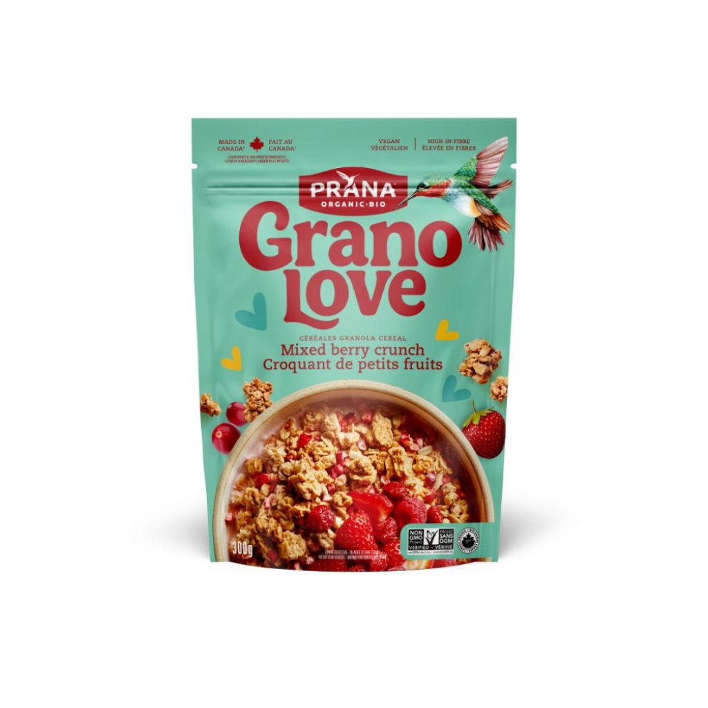 GranoLove croquant de petits fruits Prana - La Boite à Grains
