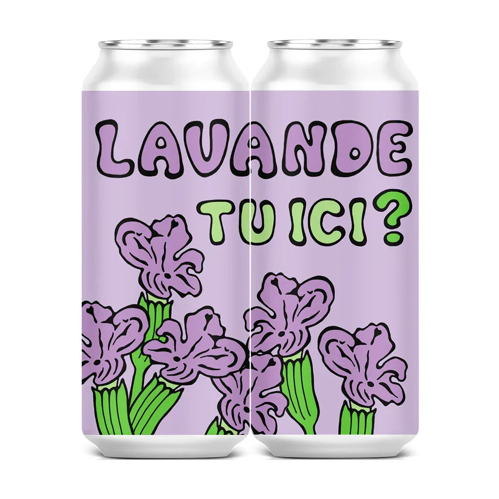 bière lavande tu ici À La Dérive - La Boite à Grains