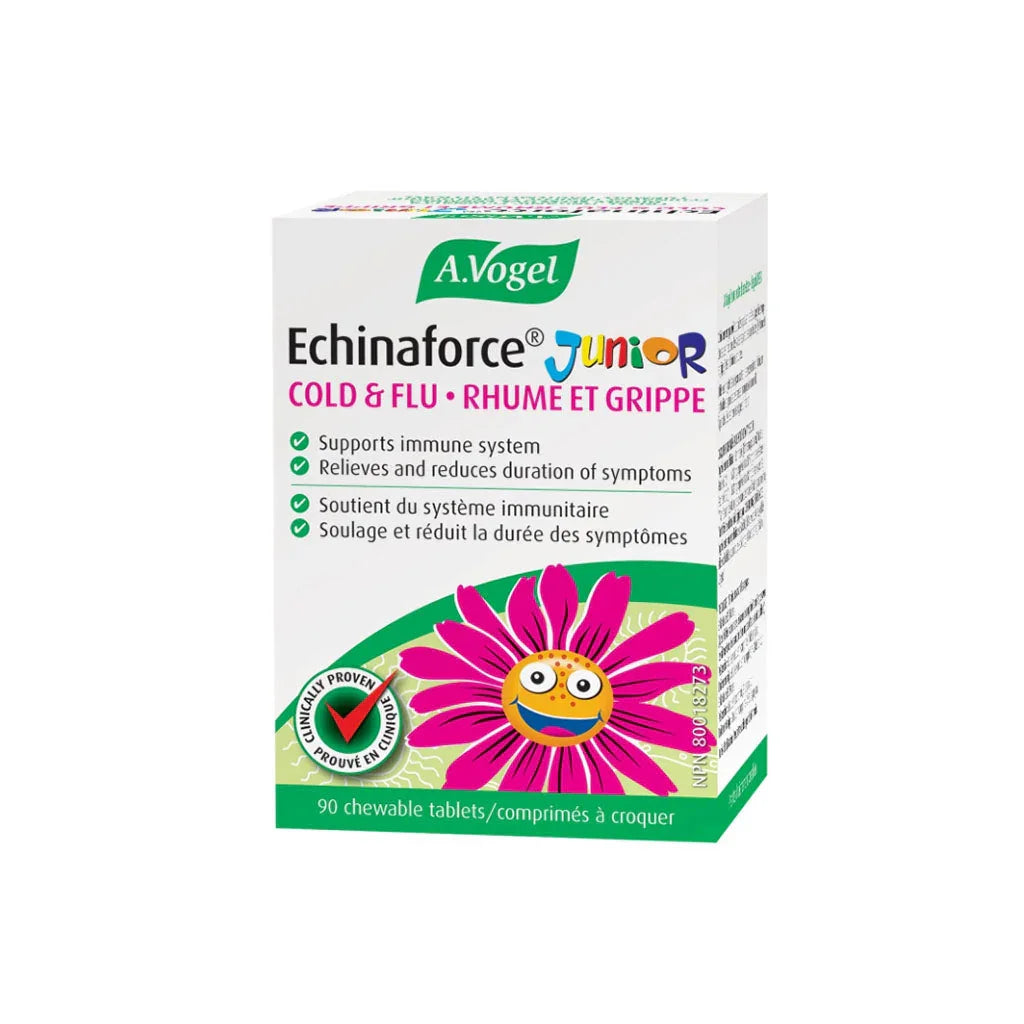 has. vogel echinaforce junior cold and flu 90 chewable tablets