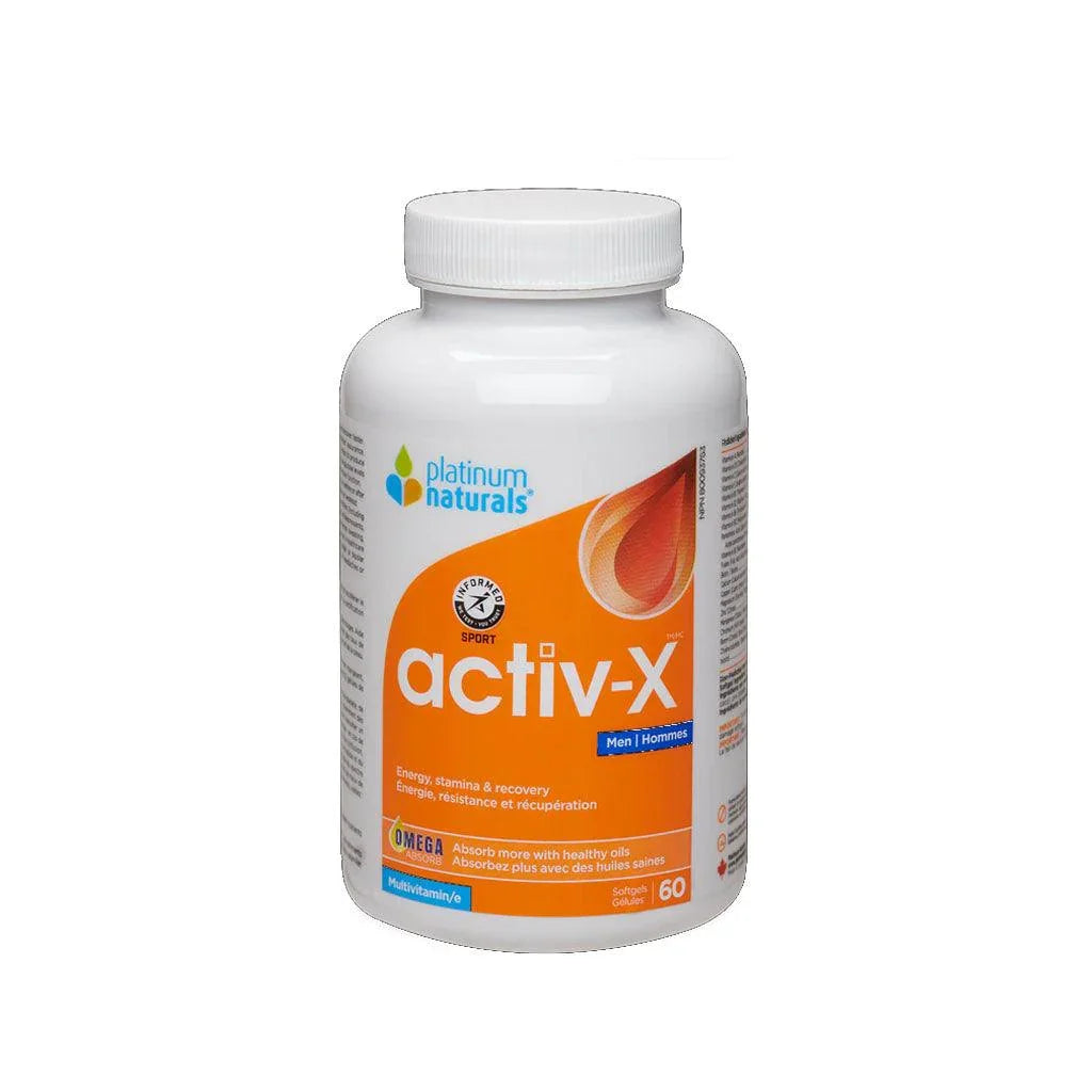 Activ-x Men Platinum Naturals - La Boite à Grains