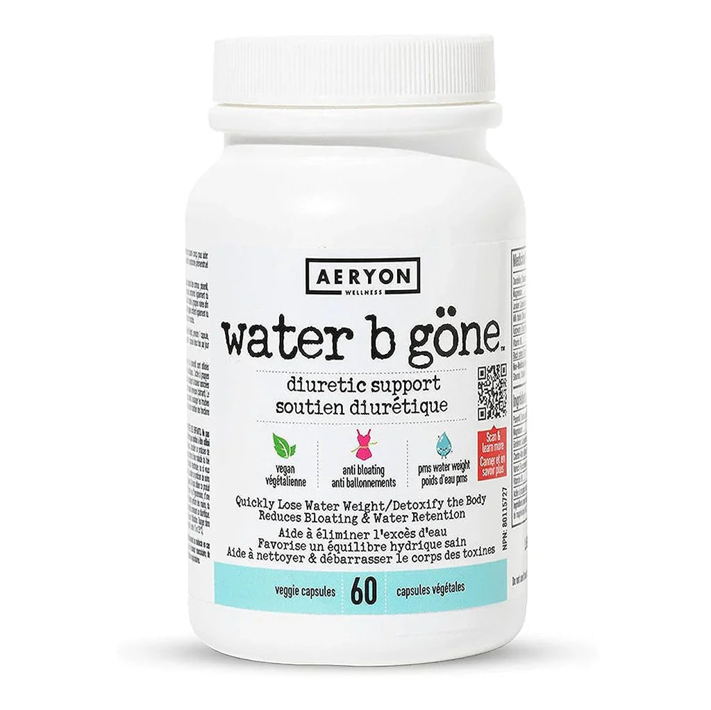 aeryon wellness water b gone diuretic support 60 vegetable capsules