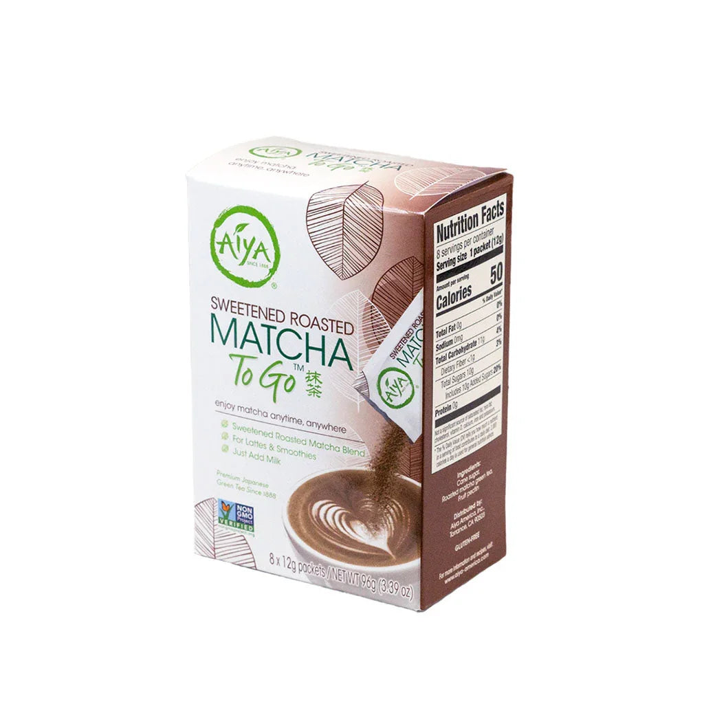 matcha to go grillé sucré aiya - La Boite à Grains