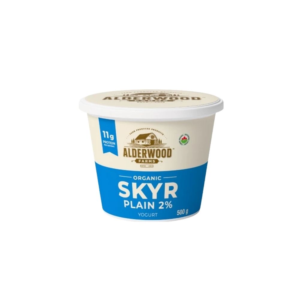 skyr biologique 2% Alderwood Farms - La Boite à Grains