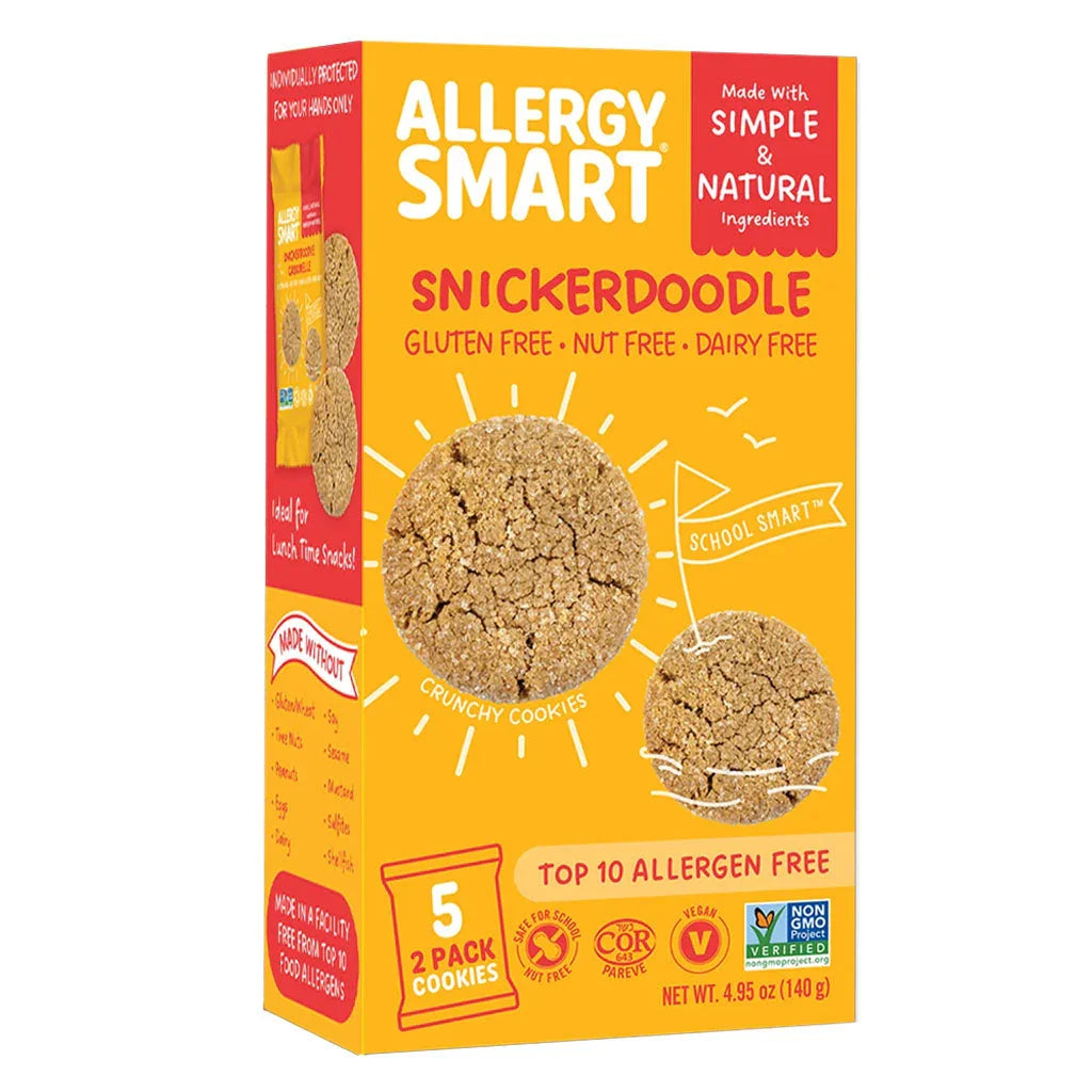 allergy smart crunchy cassonelle biscuits 140 g -La Boite à Grains