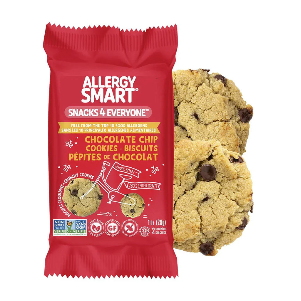 Allergy Smart chocolate chip cookies - La Boite à Grains