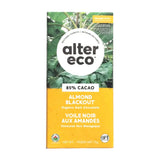 chocolat voile noir aux amandes bio alter eco - La Boite à Grains