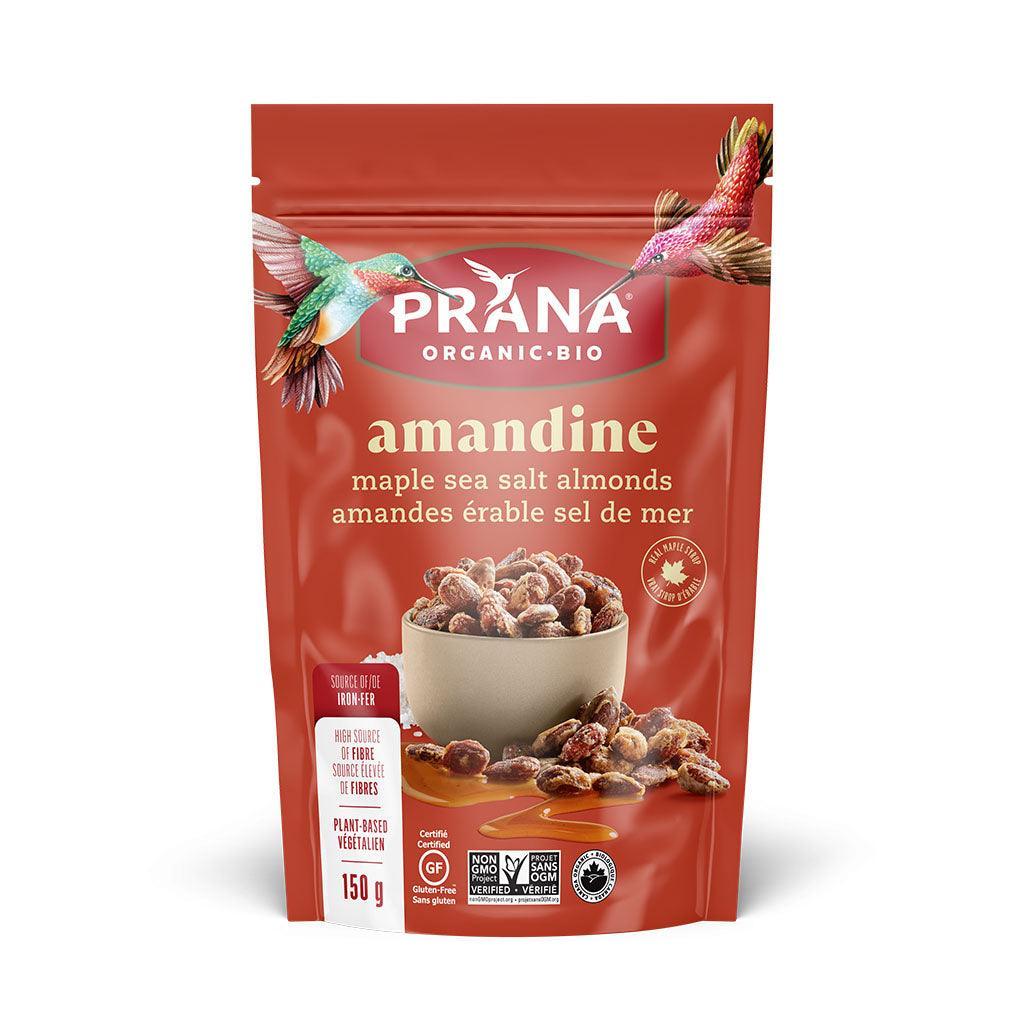 Amandes Érable Sel de Mer Amandine Bio Prana - La Boite à Grains