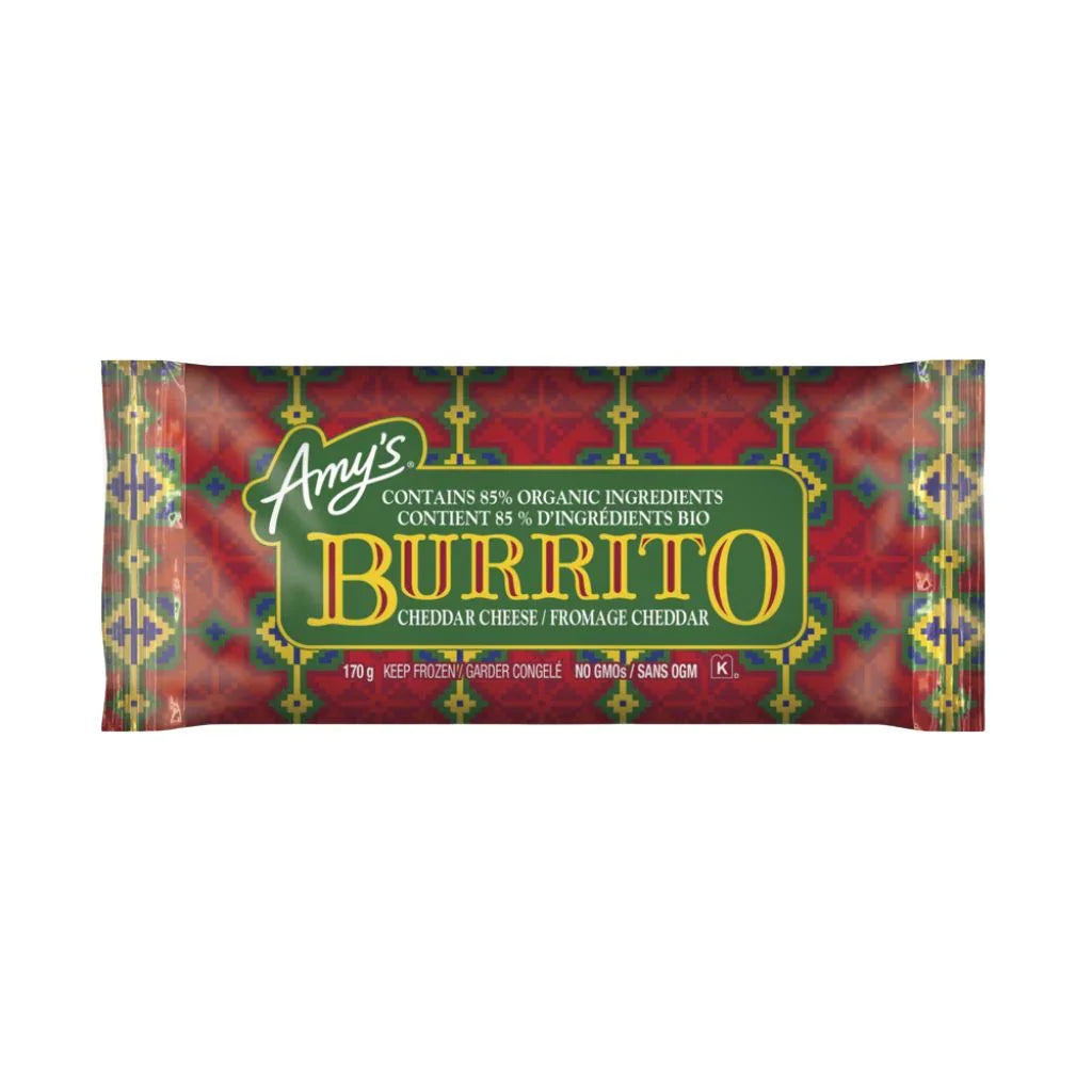 Amy's Cheddar Cheese Burrito - La Boite à Grains