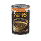 soupe aux lentilles faible en sodium Amy's - La Boite à Grains