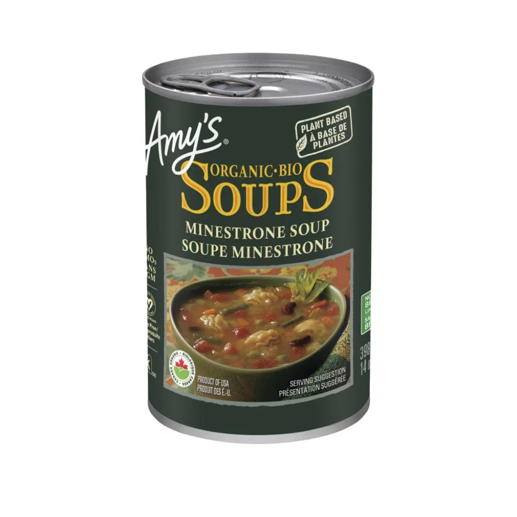 soupe minestrone biologique Amy's - La Boite à Grains