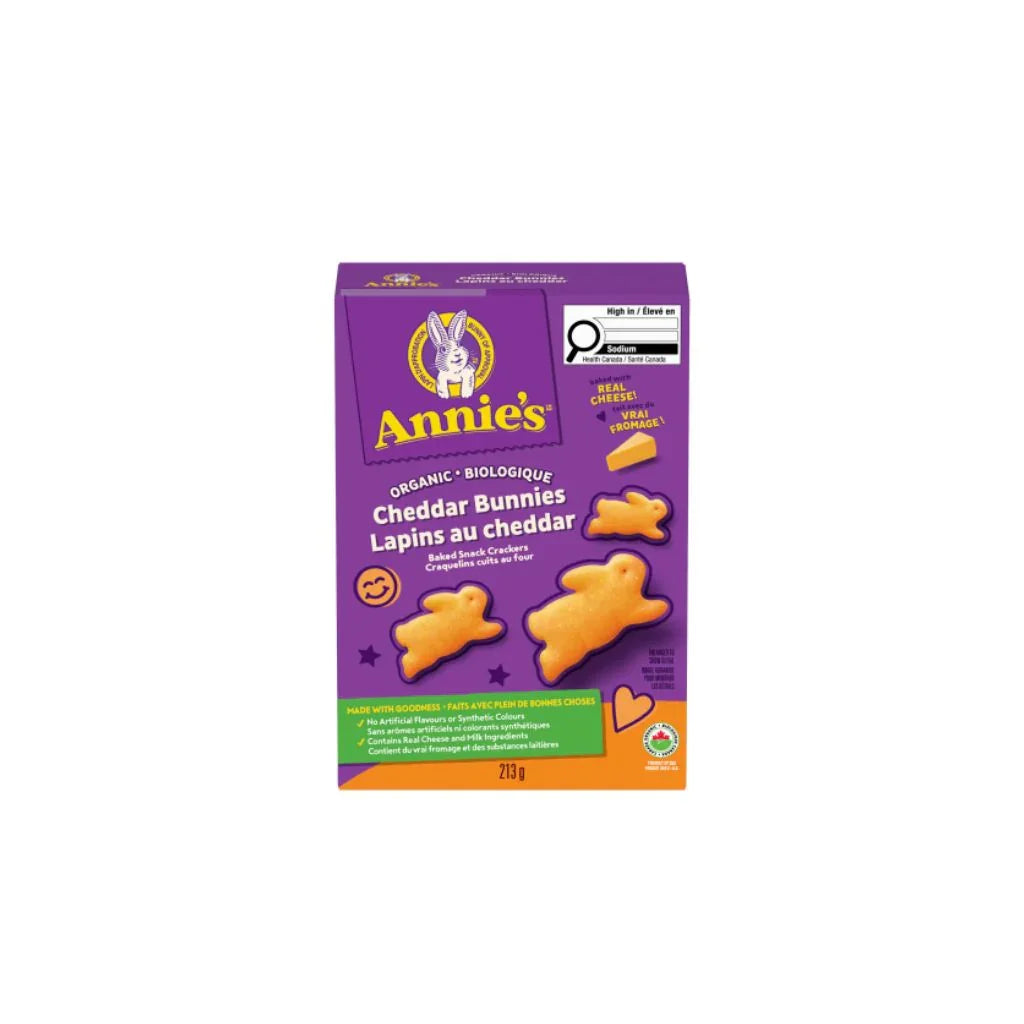 lapins au cheddar biologique Annie's - La Boite à Grains