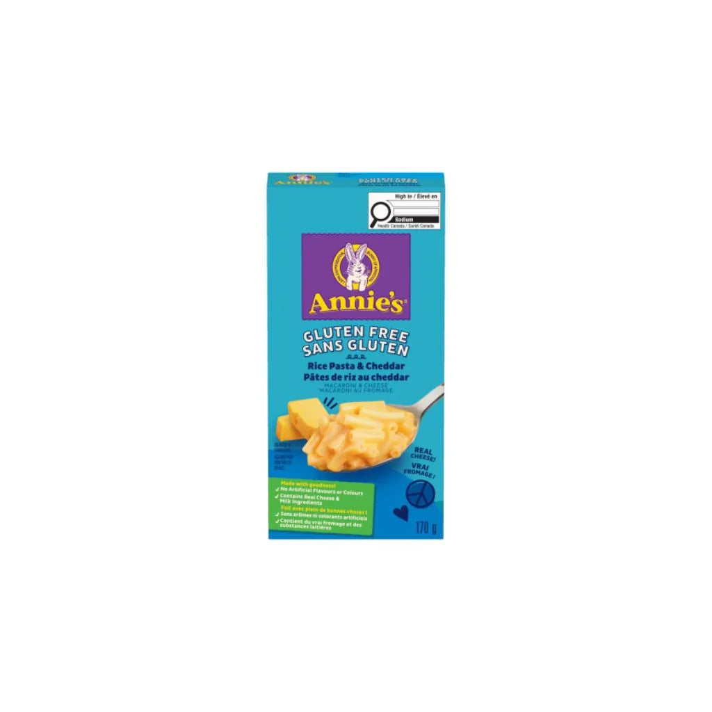 pâtes de riz au cheddar sans gluten Annie's - La Boite à Grains