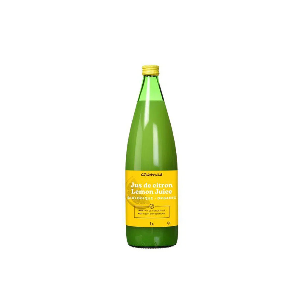 arema jus de citron biologique 1 litre