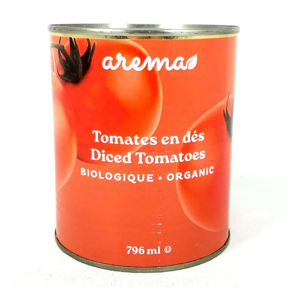 tomates en dés biologiques Arema - La Boite à Grains