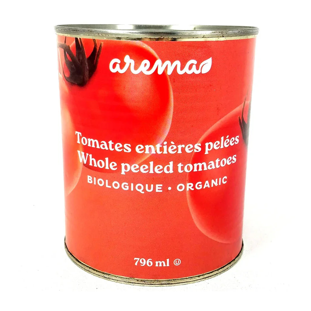 Arema organic whole peeled tomatoes - La Boite à Grains