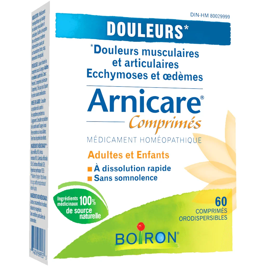 Arnicare Tablets (Pain) Boiron - La Boite à Grains