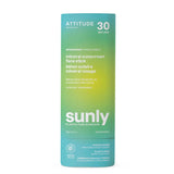 attitude bâton solaire minéral visage Sunly sans odeur FPS 30 20 g - La Boite à Grains