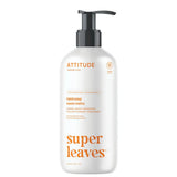 Attitude savon à mains super leaves énergisant feuilles d'oranger 473 ml - La Boite à Grains