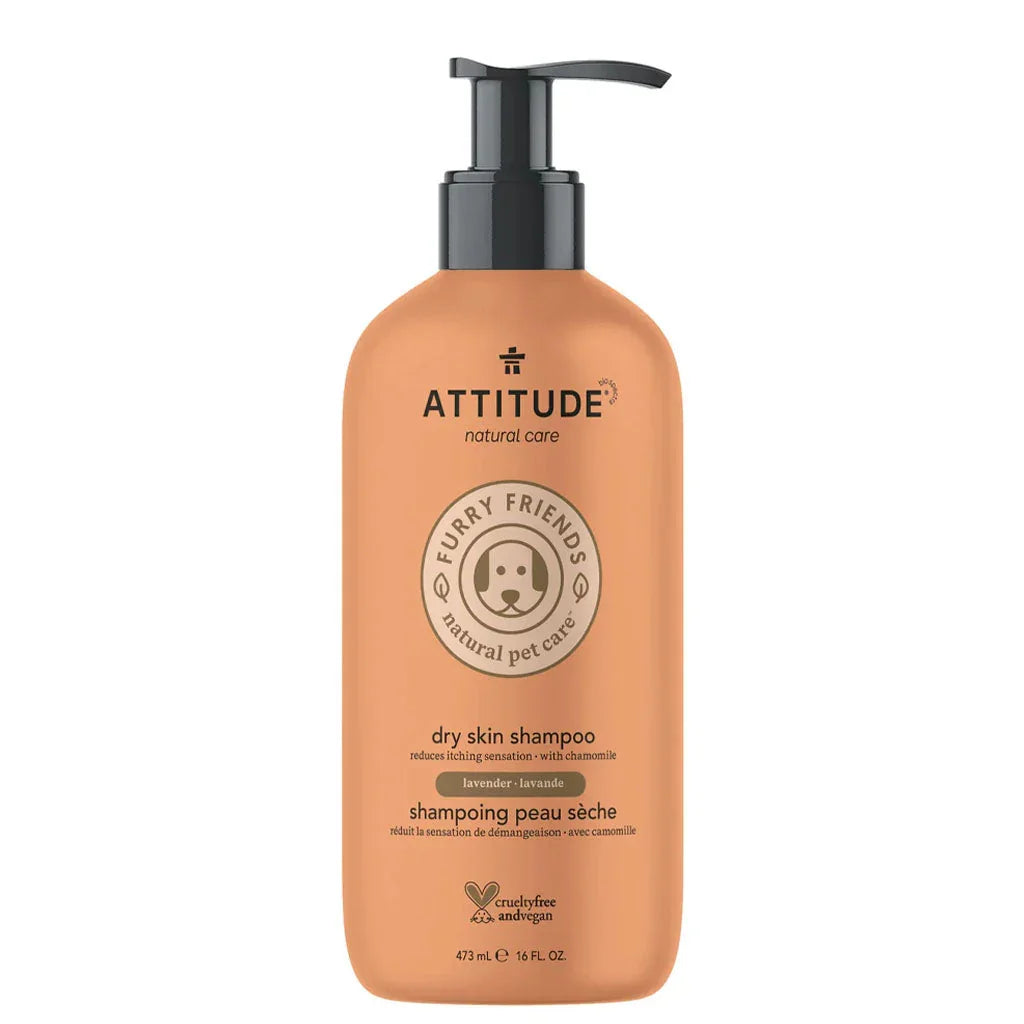 Attitude shampoing peau sèche avec camomille lavande 473 ml - La Boite à Grains