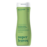 Attitude shampoing super leaves nourrissant raisin et olivier 473 ml - La Boite à Grains