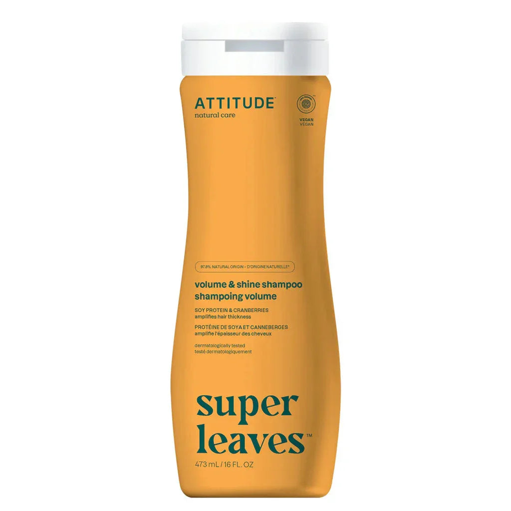 Attitude super leaves volume soy protein and cranberry shampoo 473 ml - La Boite à Grains