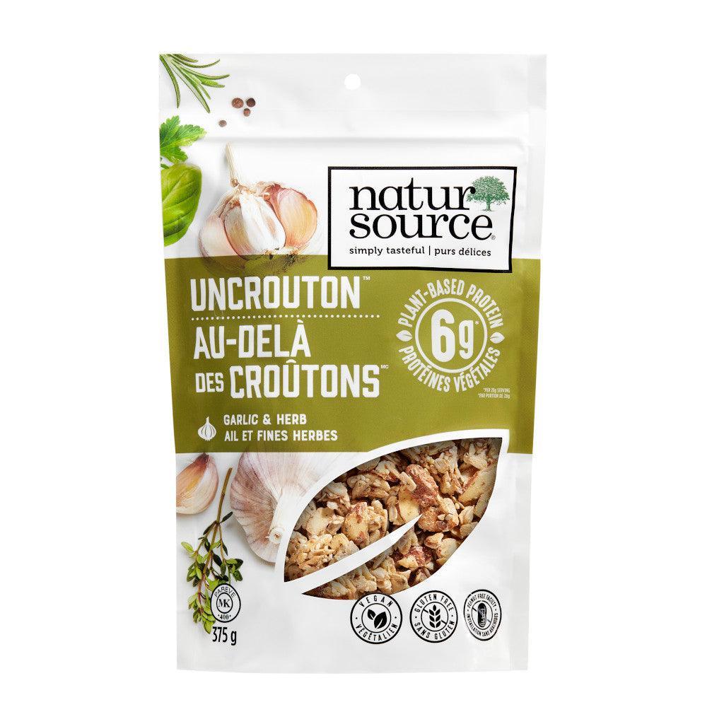 Beyond NaturSource Garlic and Herb Croutons - La Boite à Grains