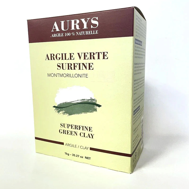 superfine green clay montmorillonite Aurys - La Boite à Grains