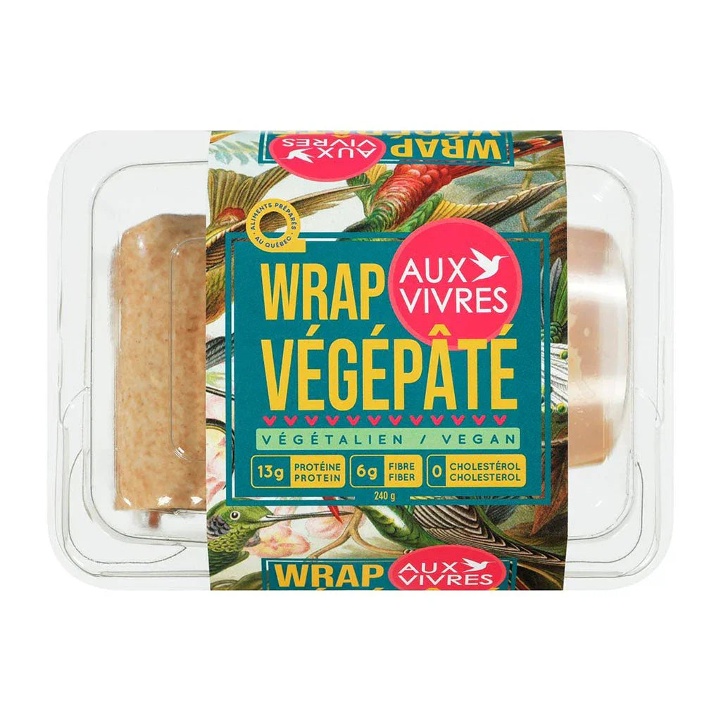 wrap végépâté Aux Vivres - La Boite à Grains