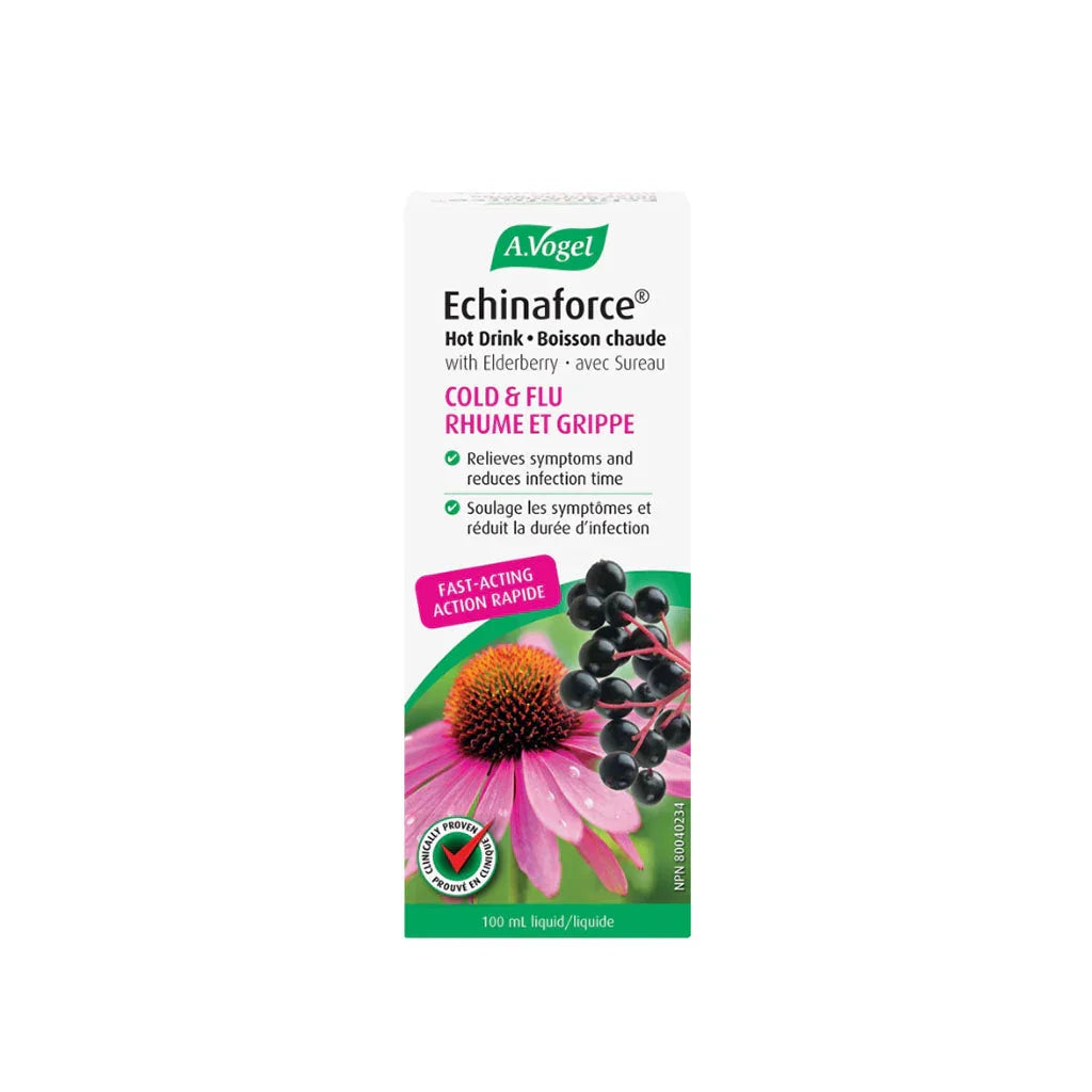has. vogel echinaforce hot drink cold and flu fast action 100 ml