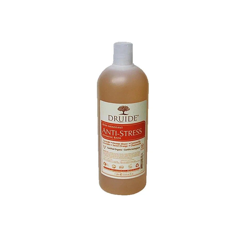 Anti-Stress Bubble Bath Lavender Sweet Orange Chamomile Druide - La Boite à Grains