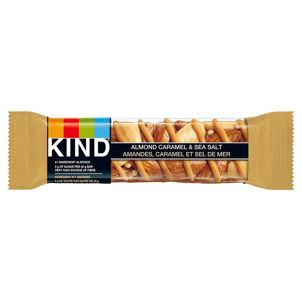 Kind Almond, Caramel and Sea Salt Bar - La Boite à Grains
