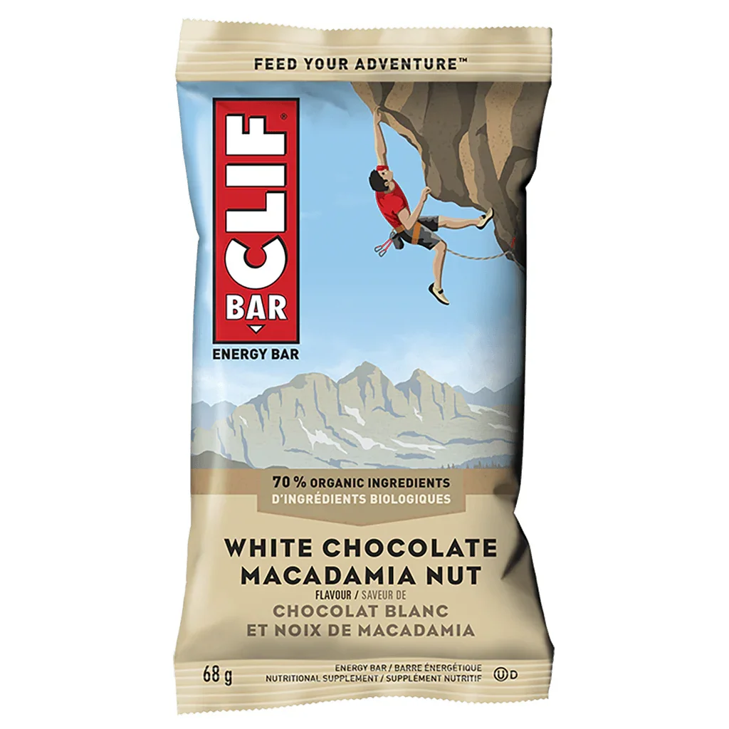 Clif White Chocolate & Macadamia Nut Bar - La Boite à Grains