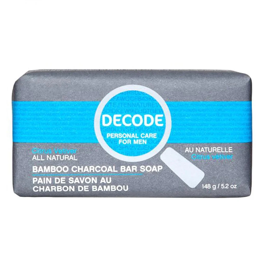 Decode Bamboo Charcoal Soap Bar - La Boite à Grains