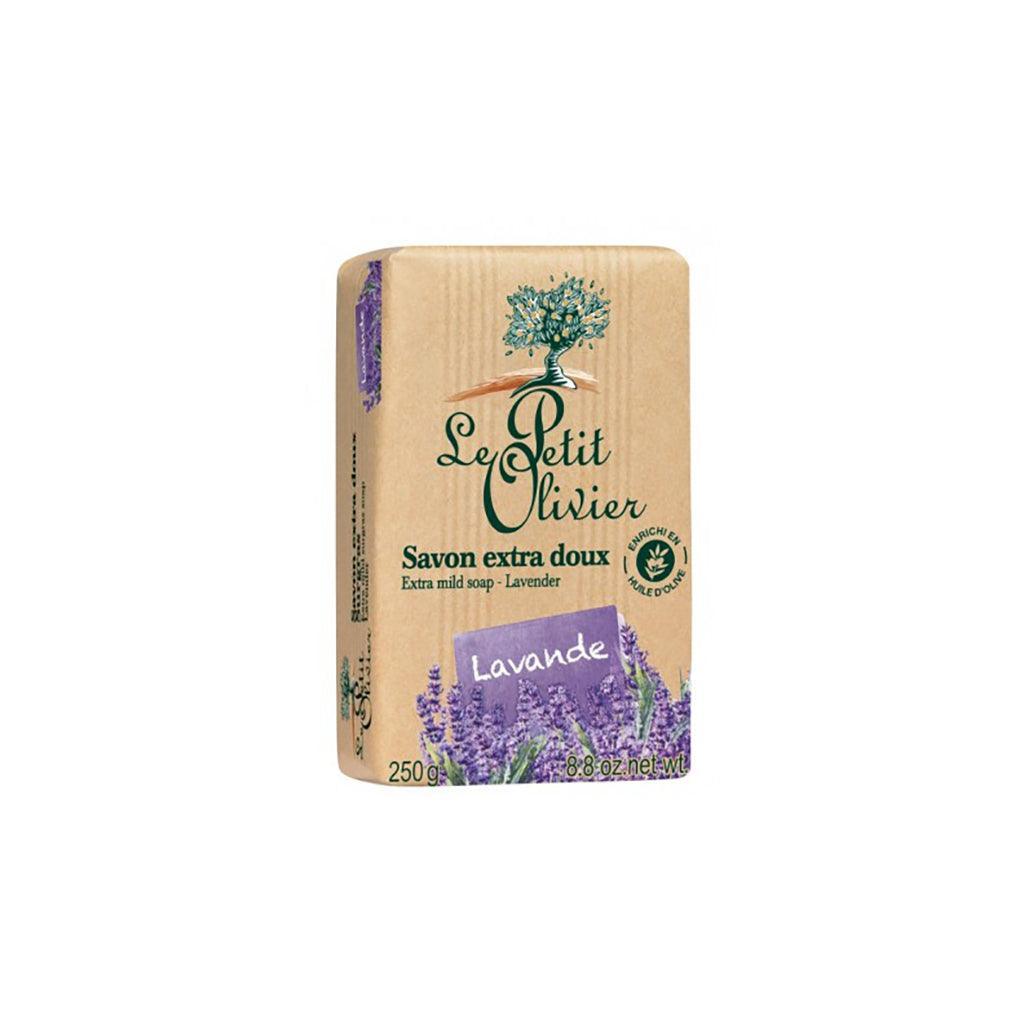 Barre de Savon Extra Doux Lavande Le Petit Olivier - La Boite à Grains
