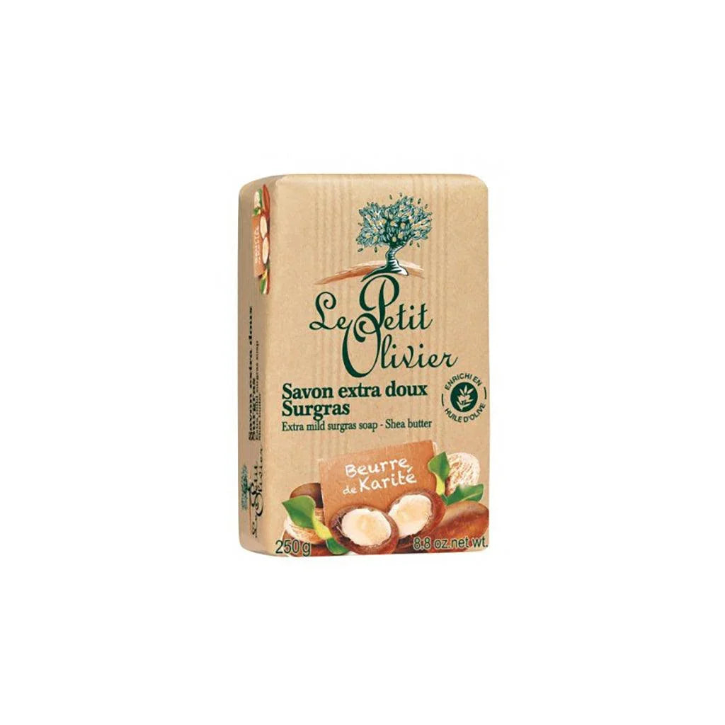 Extra Gentle Superfatted Soap Bar with Shea Butter Le Petit Olivier - La Boite à Grains