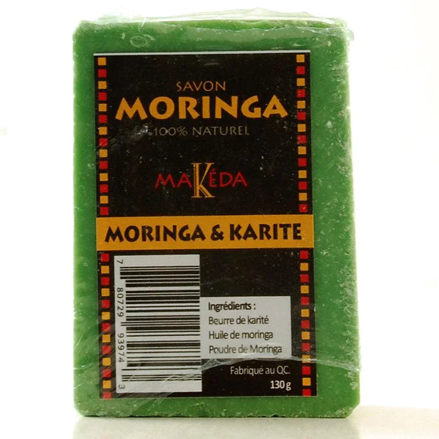 Moringa and Shea Makeda African Colors Soap Bar - La Boite à Grains