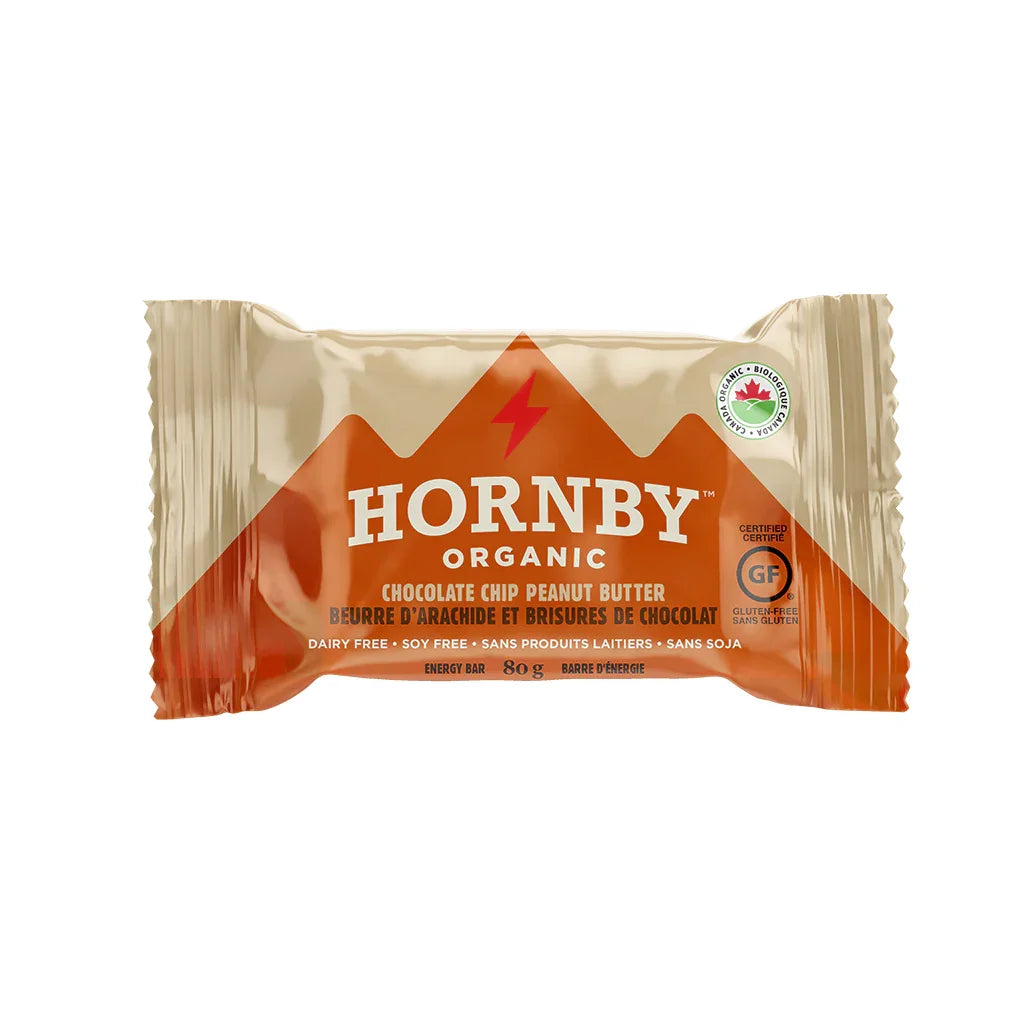 Hornby Organic Peanut Butter and Chocolate Chip Energy Bar - La Boite à Grains