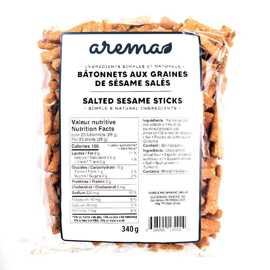 Arema Salted Sesame Seed Sticks - La Boite à Grains