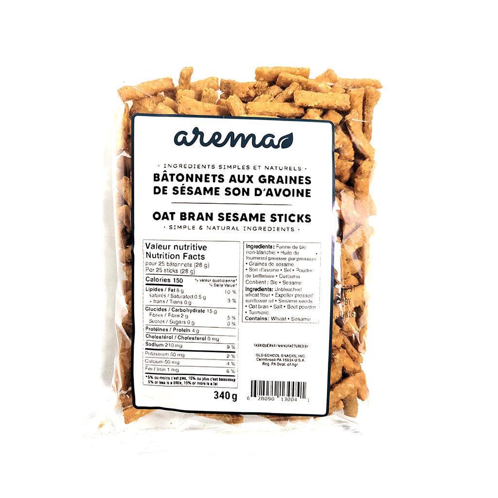 Sesame Seed Sticks Arema Oat Bran - La Boite à Grains