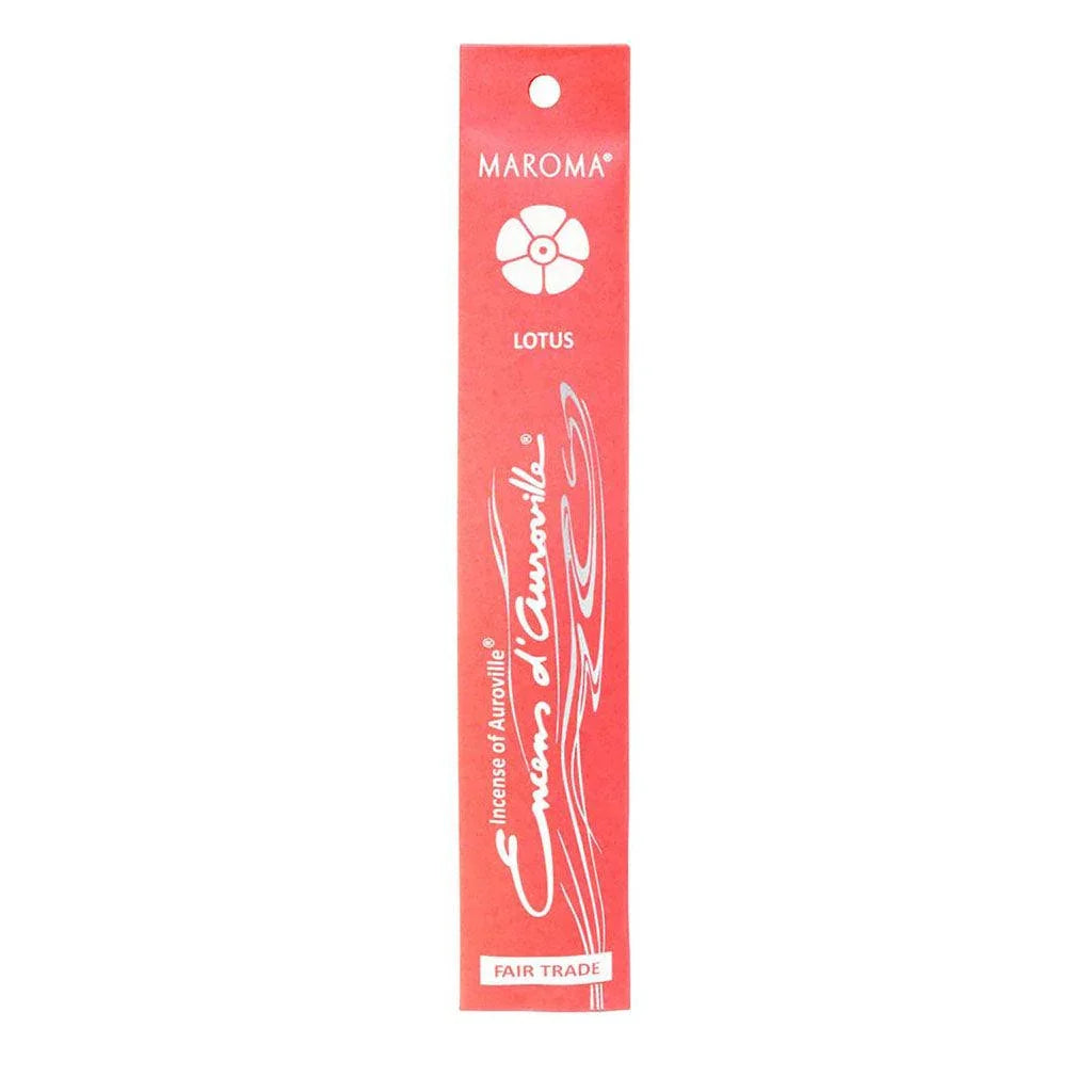 Auroville Lotus Maroma Incense Sticks - La Boite à Grains