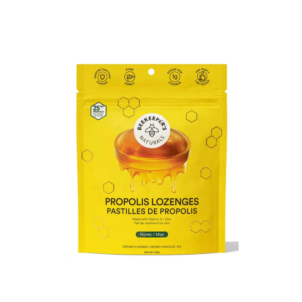 beekeeper's naturals pastilles de propolis miel - La Boite à Grains