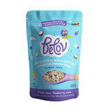 mélange d'avoine texturé bleuet coco pour bébé Belov - La Boite à Grains