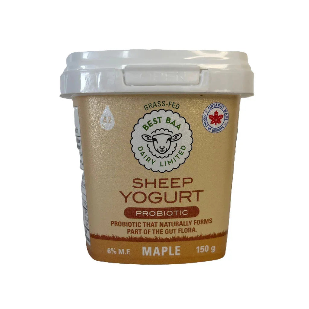 best baa maple sheep probiotic yogurt - La Boite à Grains