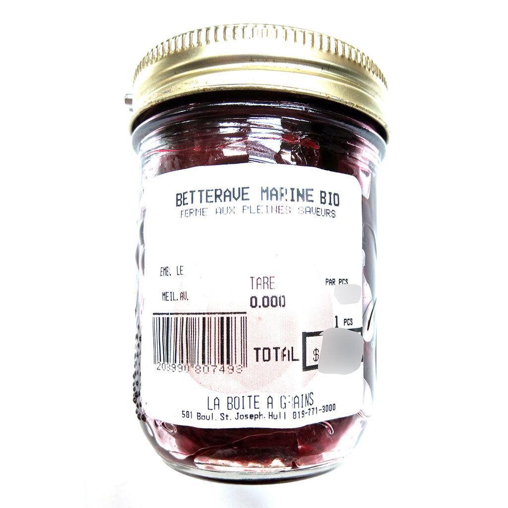 Farm Organic Pickled Beets with Full Flavors - La Boite à Grains