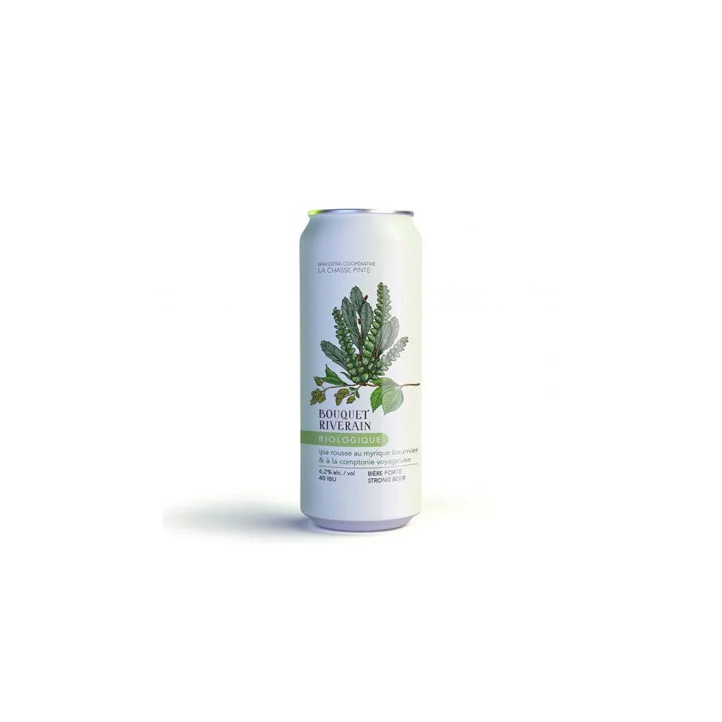 Bière Bouquet Riverain IPA Rousse Biologique La Chasse-Pinte - La Boite à Grains