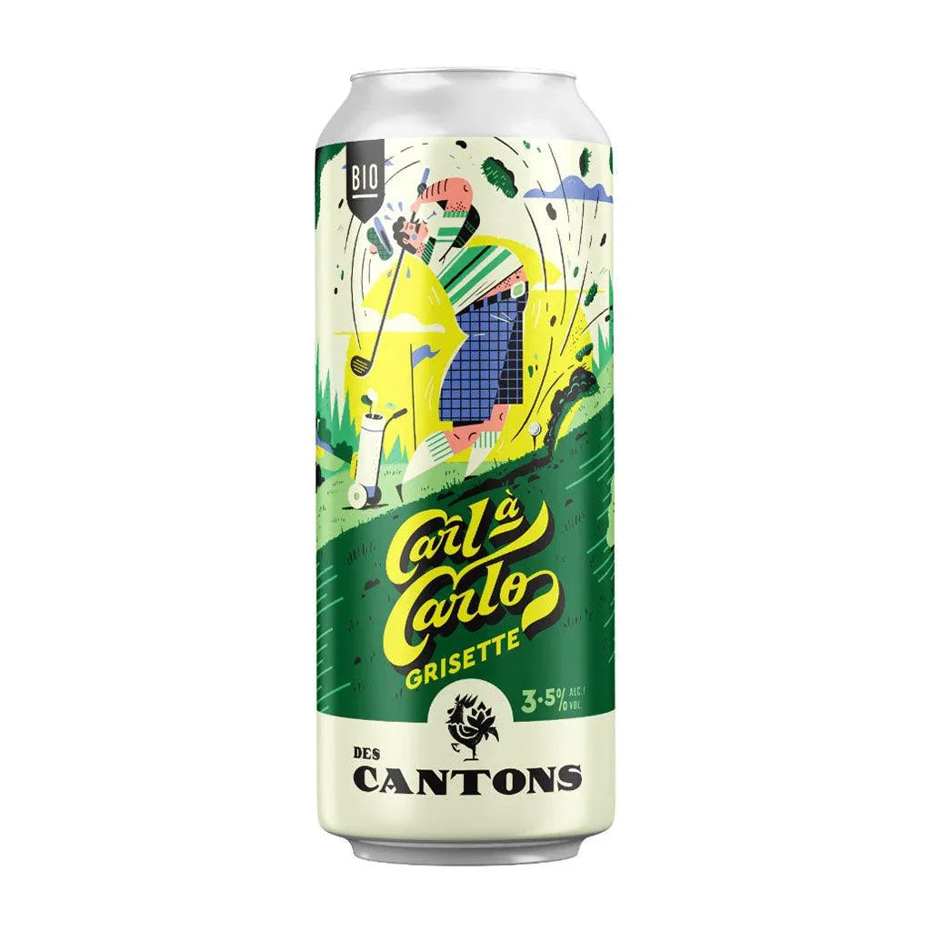 Bière Carl à Carlo Grisette Bio Bières des Cantons - La Boite à Grains